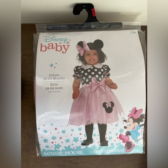 NWT Disney Baby Minnie Mouse • 18-24m • Costume Dress with Ears Accessory - Picture 8 of 12